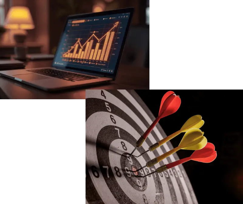 About 1 digital marketing agency strategy dashboard